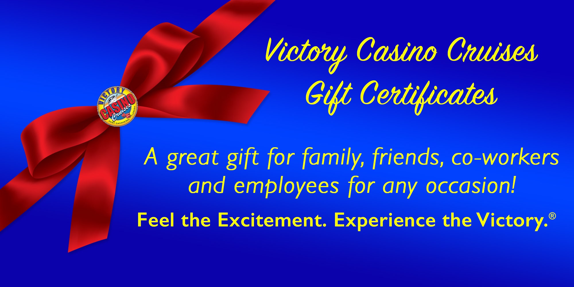 Victory Casino Cruises Gift Certificate